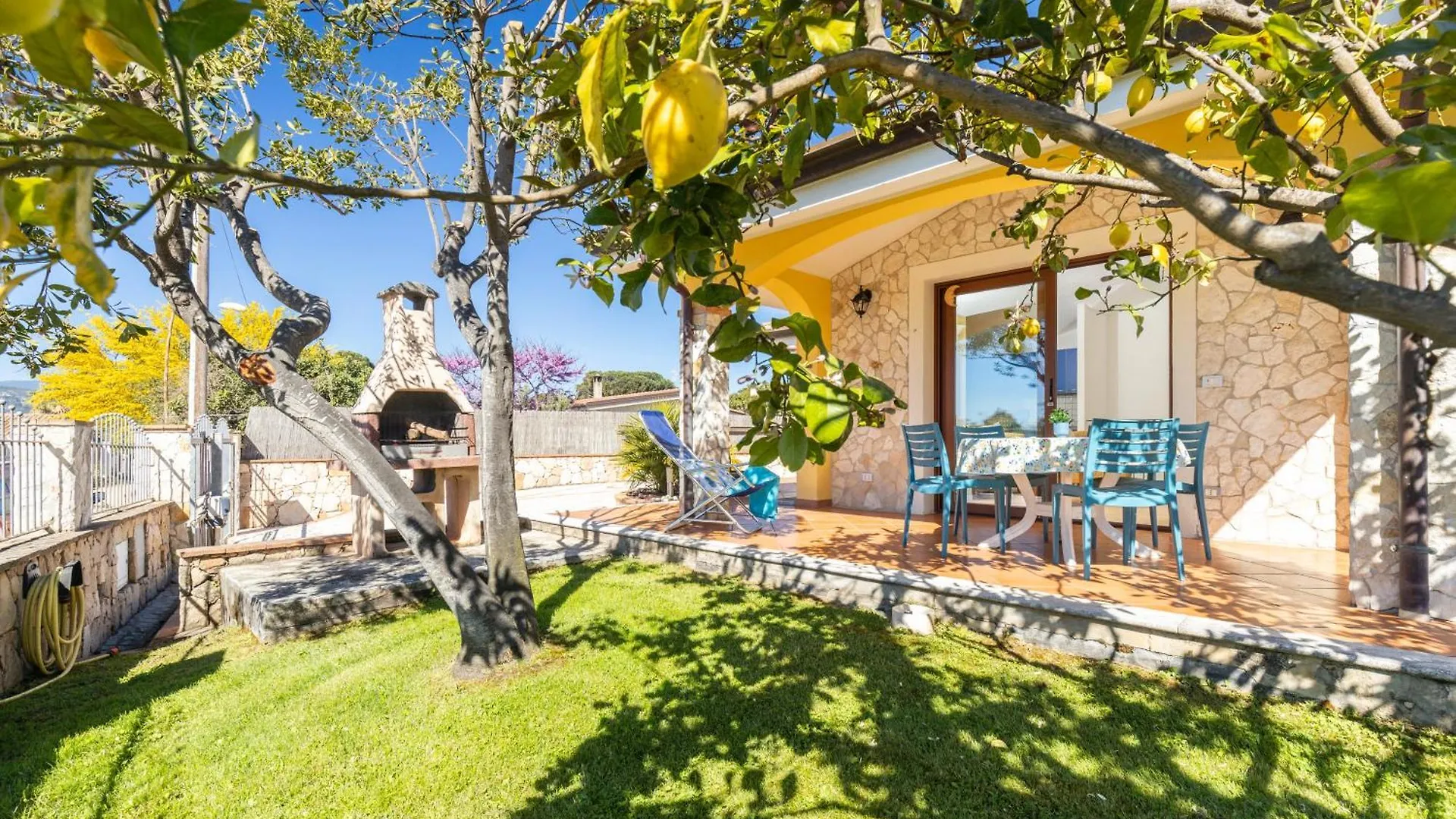 Casa de Férias Ville Mondo A 350 Metri Dalla Spiaggia Àrbatax